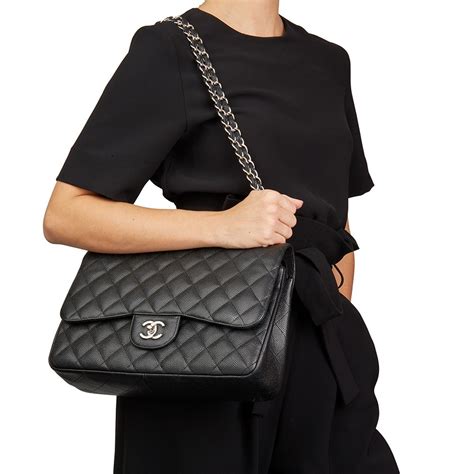 chanel classic flap tradesy|chanel classic flap bag jumbo.